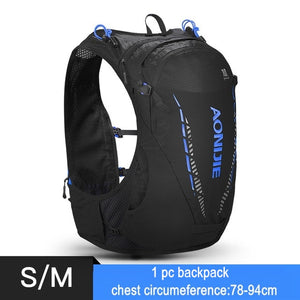 AONIJIE C948 Lightweight 10L Hydration Backpack Pack Rucksack Bag Water Bladder Hiking Trail Running Marathon Race Cycling